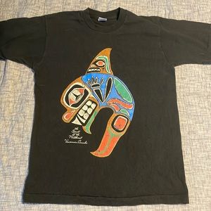 Orca native print t shirt